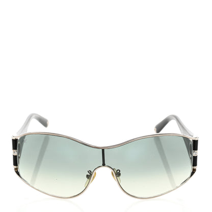 Louis Vuitton Jasmine Shield Sunglasses Z03050U Black Silver 2 of 7