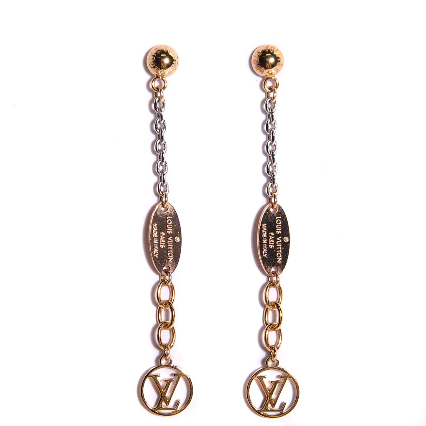 Logomania Earrings Gold