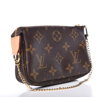 Louis Vuitton Monogram Mini Pochette Accessories 3 of 8