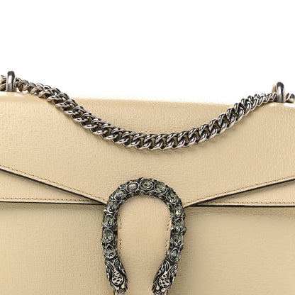 Gucci Textured Calfskin Crystal Small Dionysus Shoulder Bag Mystic White 9 of 15