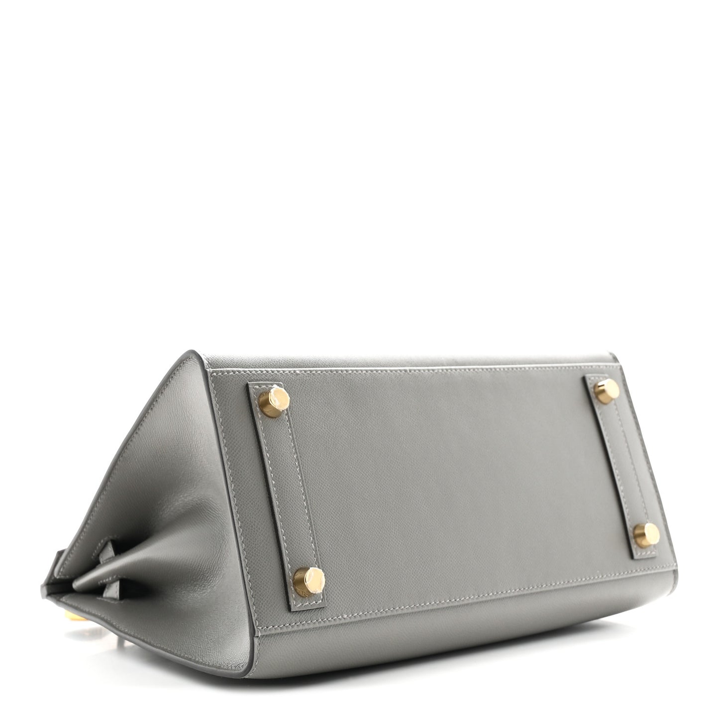 Madame Calfskin Birkin Sellier 25 Gris Meyer