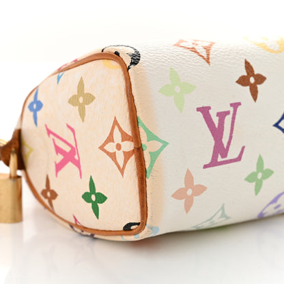 Louis Vuitton Monogram Multicolor Mini Sac HL Speedy White 8 of 14
