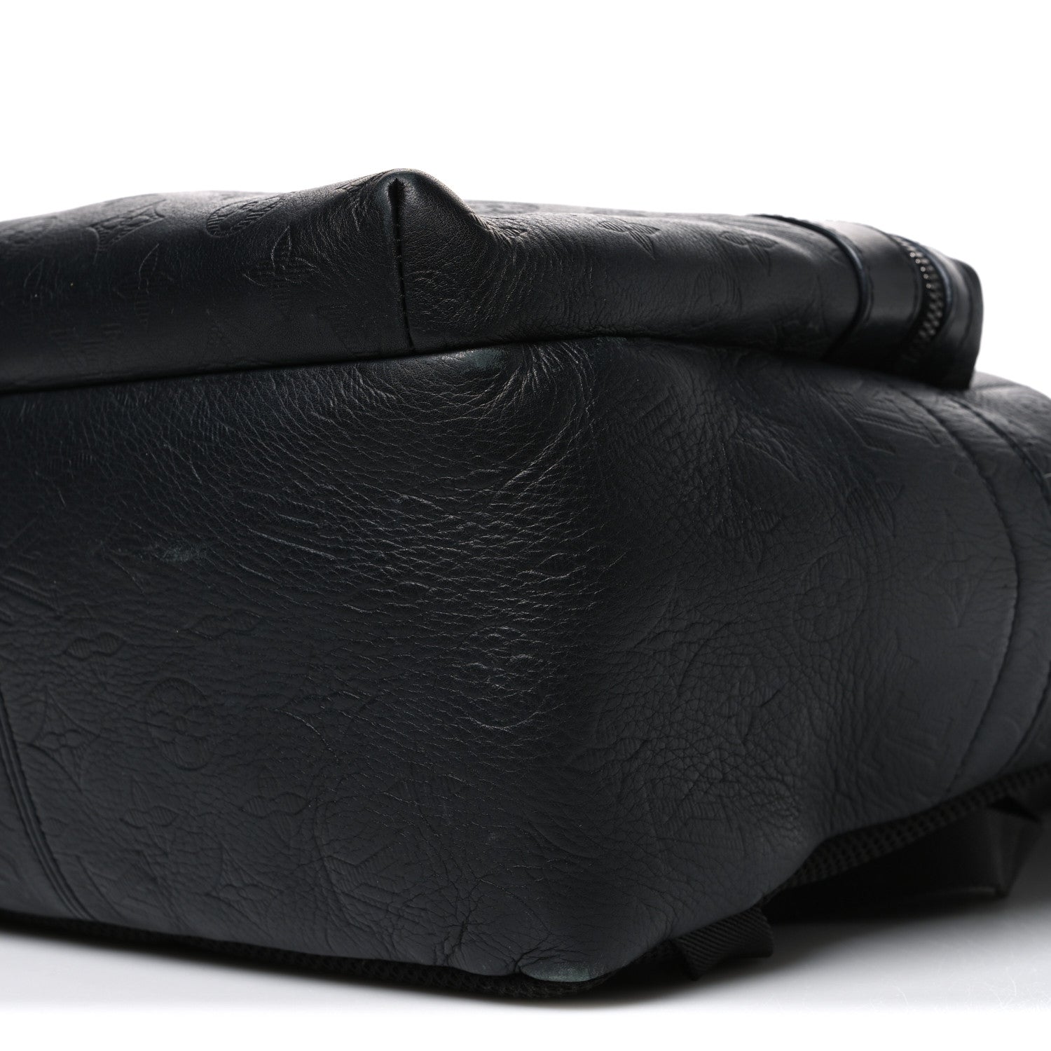 Louis Vuitton Calfskin Monogram Shadow Sprinter Backpack Black 10 of 10