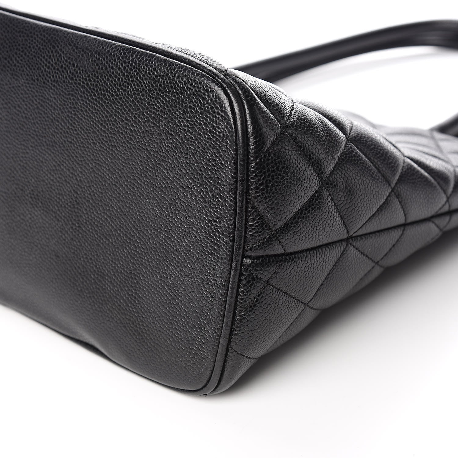 Chanel Caviar Quilted Medallion Tote Black 9 of 10