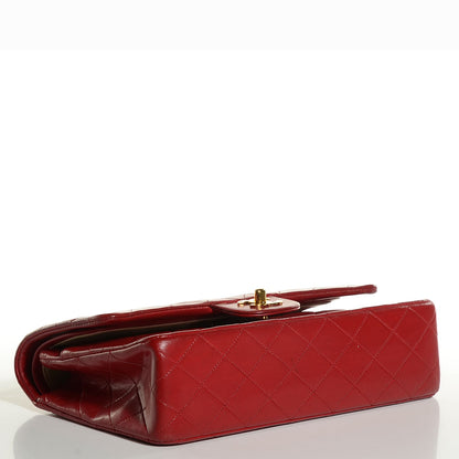 Chanel Lambskin Quilted Medium Double Flap Red 4 of 9