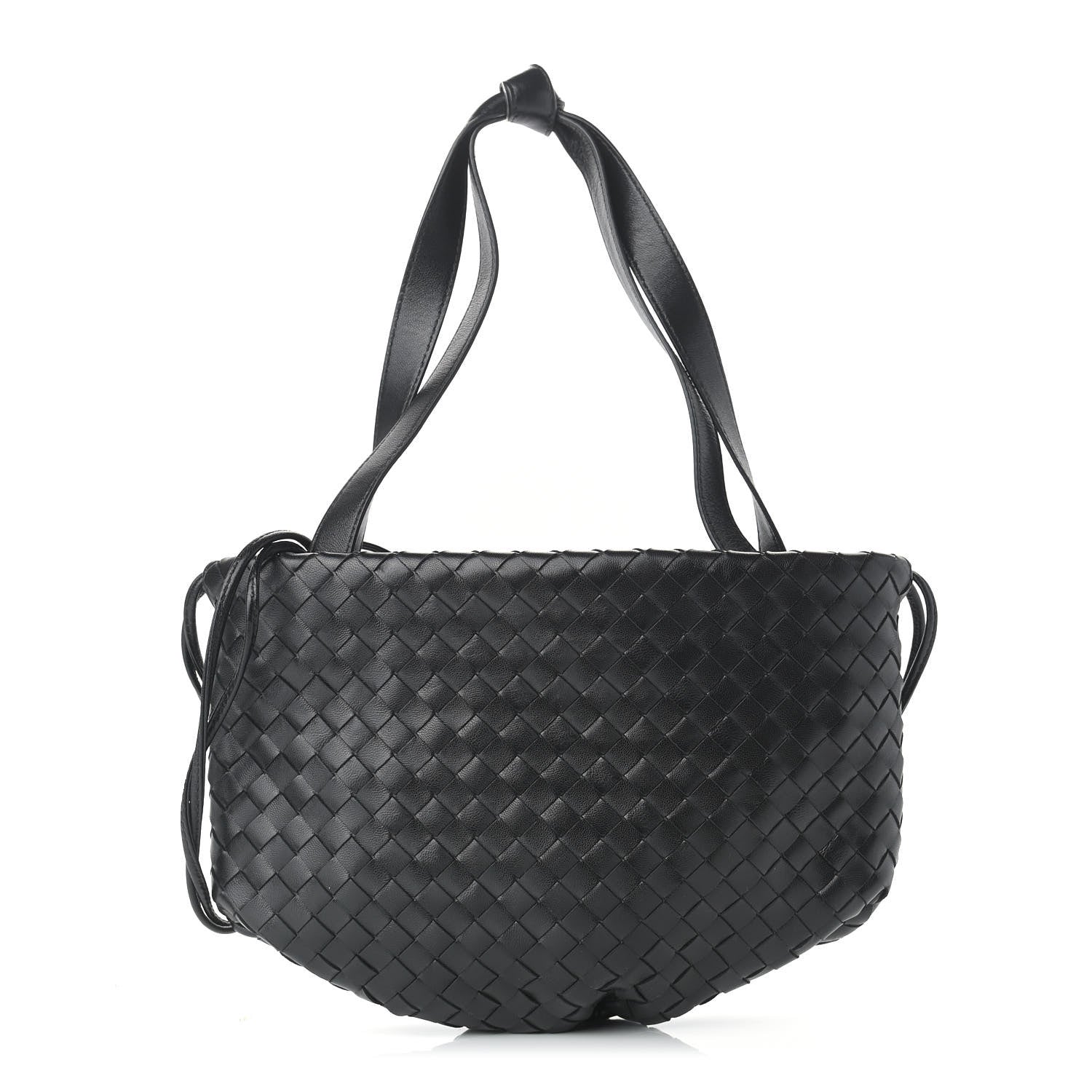 Bottega Veneta Nappa Intrecciato Small Bulb Black 1 of 9