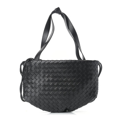 Bottega Veneta Nappa Intrecciato Small Bulb Black 1 of 9