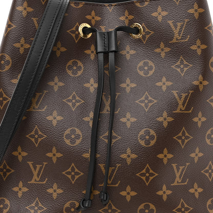 Louis Vuitton LOUIS VUITTON Monogram Neonoe MM Black 7 of 9
