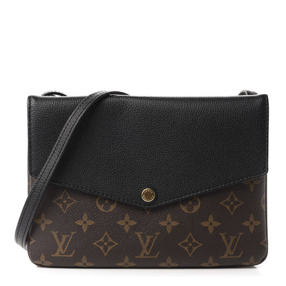 Louis Vuitton Monogram Twice Pochette Black 1 of 12