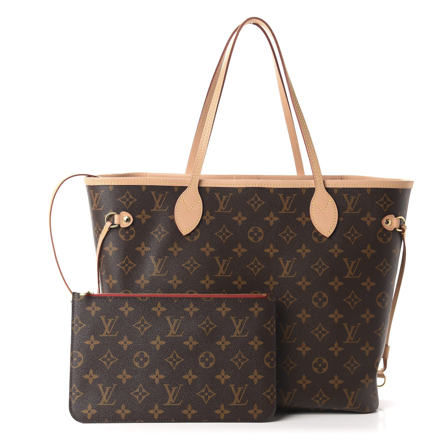 Monogram Neo Neverfull MM Cherry