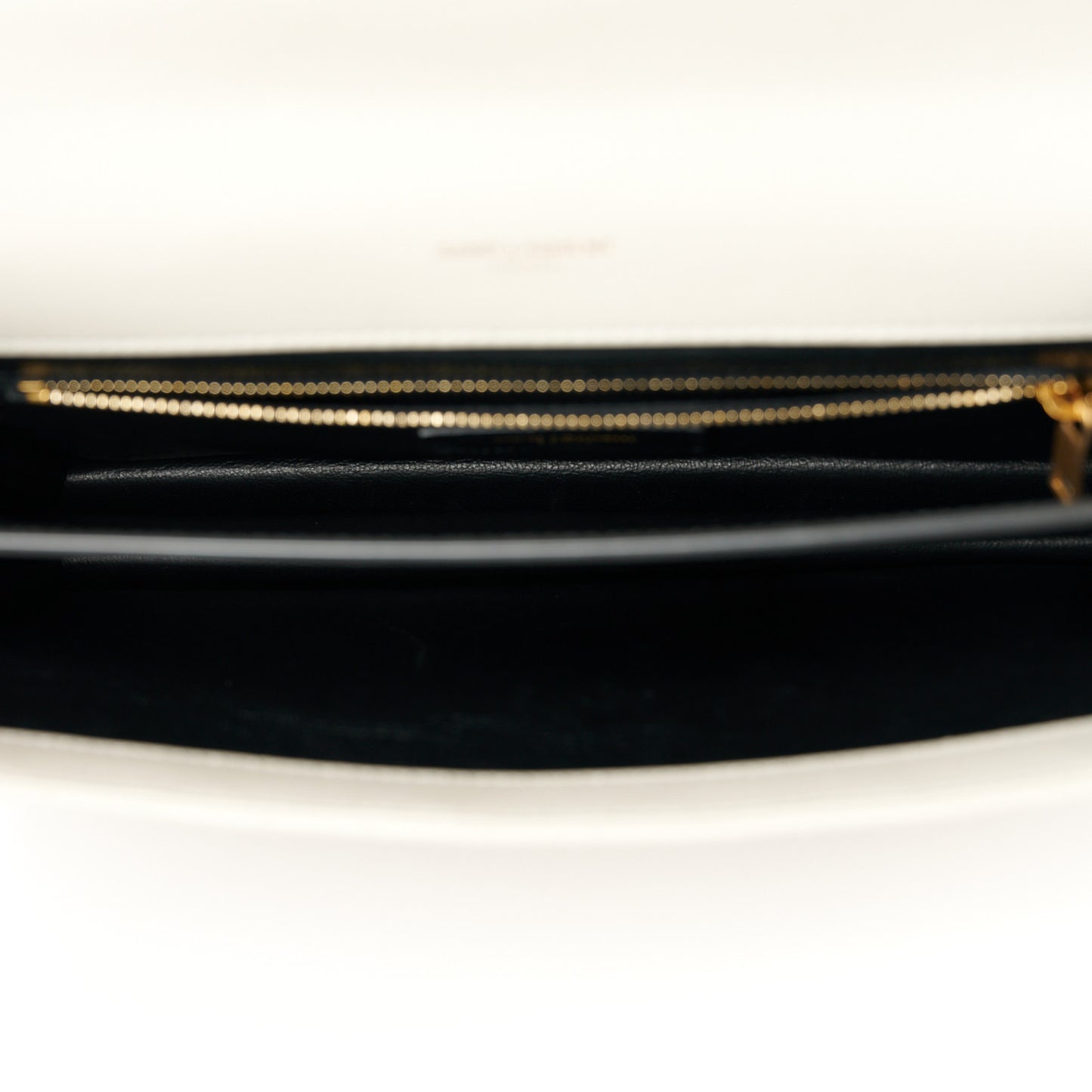 Lambskin Quilted Medium Monogram Shoulder Bag Crema Soft