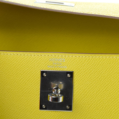 Hermes Epsom Kelly Sellier 28 Lime 6 of 11