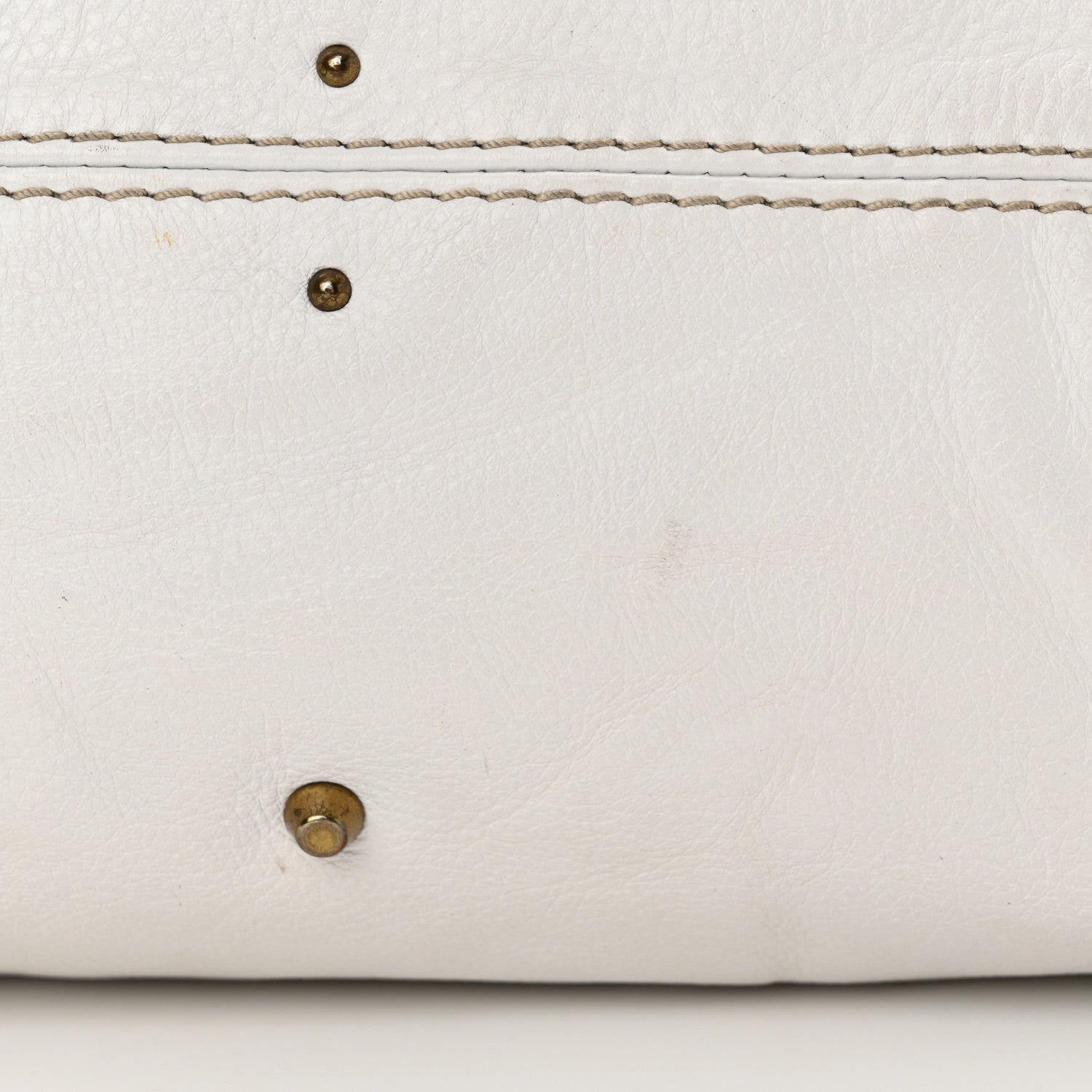 Chloe Calfskin Medium Paddington Satchel White 13 of 13