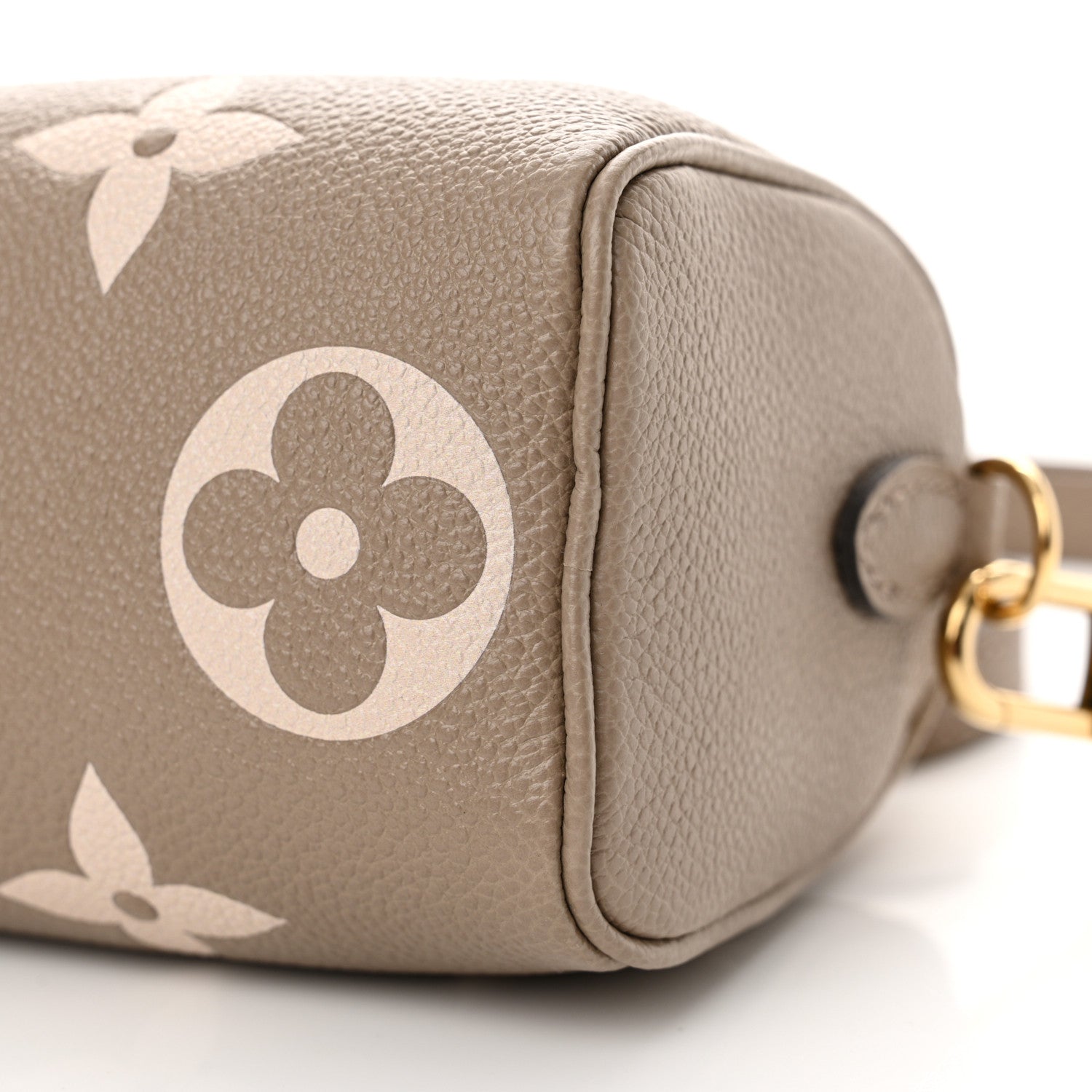 Louis Vuitton Empreinte Monogram Giant Nano Speedy Creme Beige 9 of 9