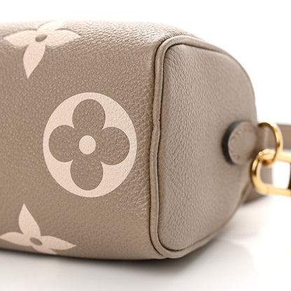 Louis Vuitton Empreinte Monogram Giant Nano Speedy Creme Beige 9 of 9