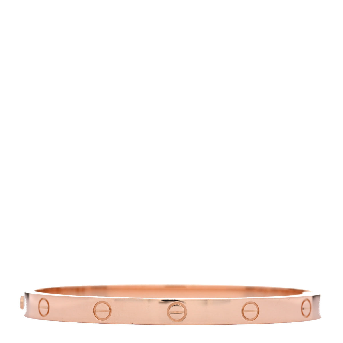 Cartier 18K Pink Gold Medium LOVE Bracelet 16 2 of 6