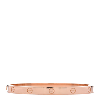Cartier 18K Pink Gold Medium LOVE Bracelet 16 2 of 6