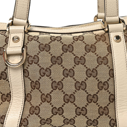 Gucci Monogram Small Abbey Tote Off White 8 of 10