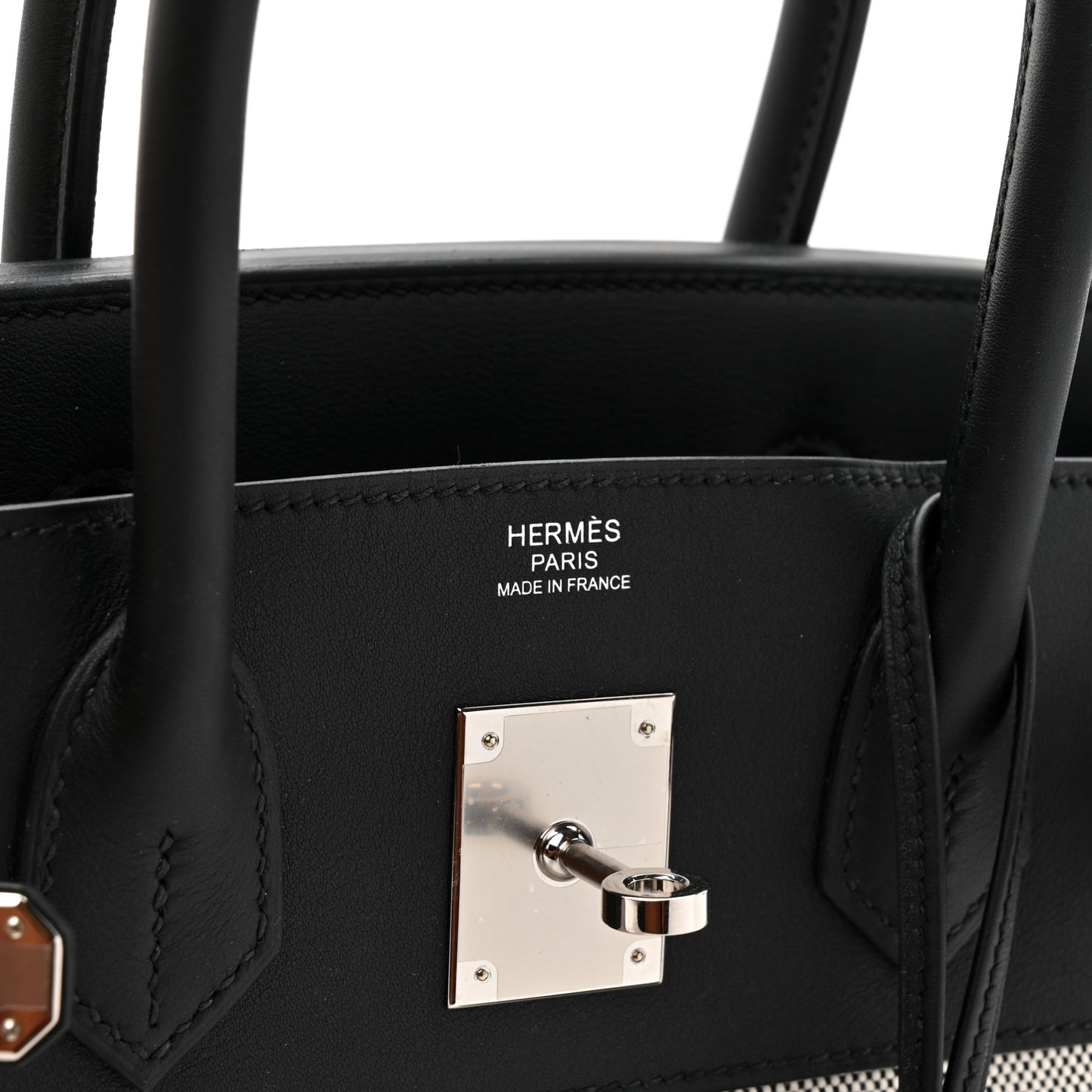 Toile Swift Birkin 30 Black Black