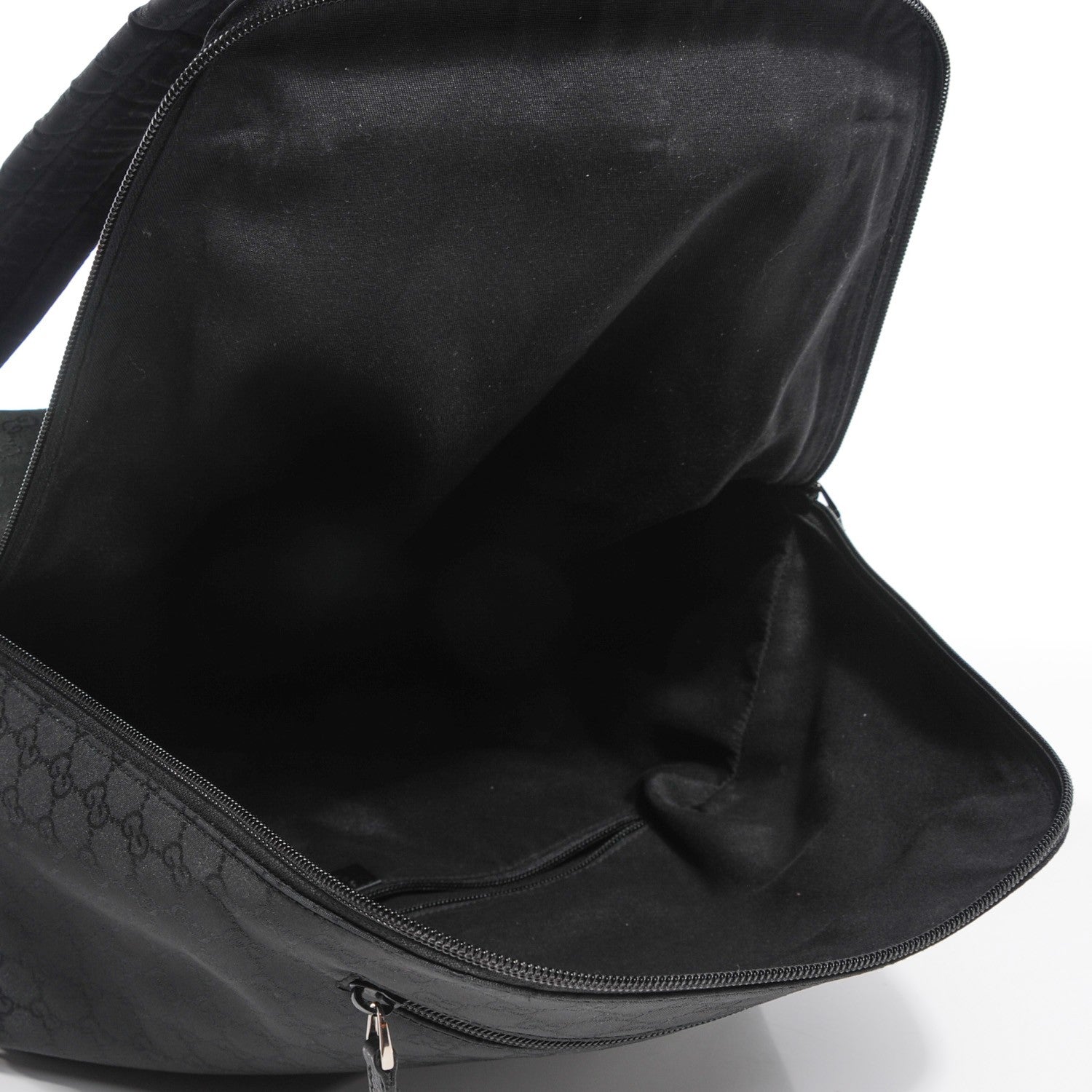 Gucci Nylon Monogram Medium Backpack Black 5 of 7