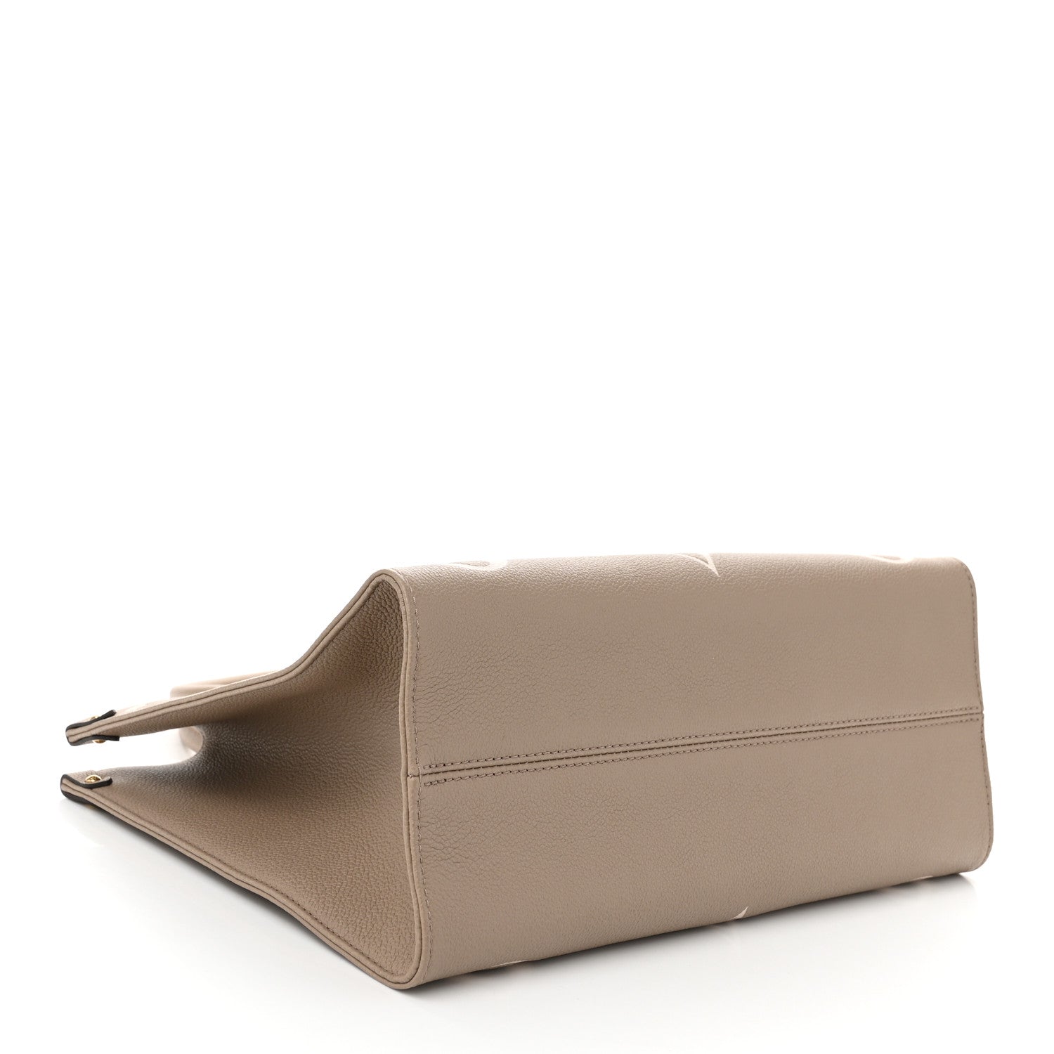 Louis Vuitton Empreinte Monogram Giant Onthego MM Tourterelle Creme 4 of 9
