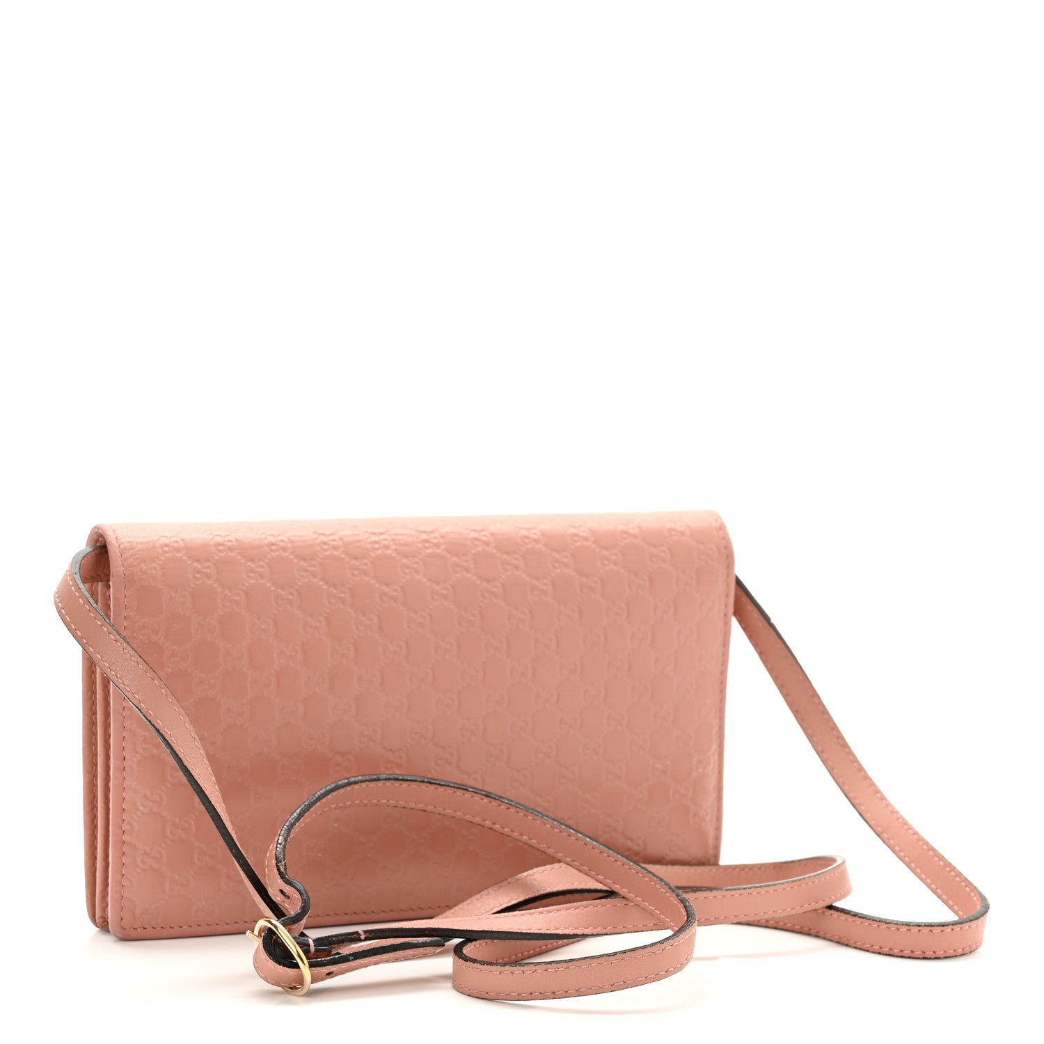 Gucci Microguccissima Crossbody Wallet Soft Pink 4 of 9
