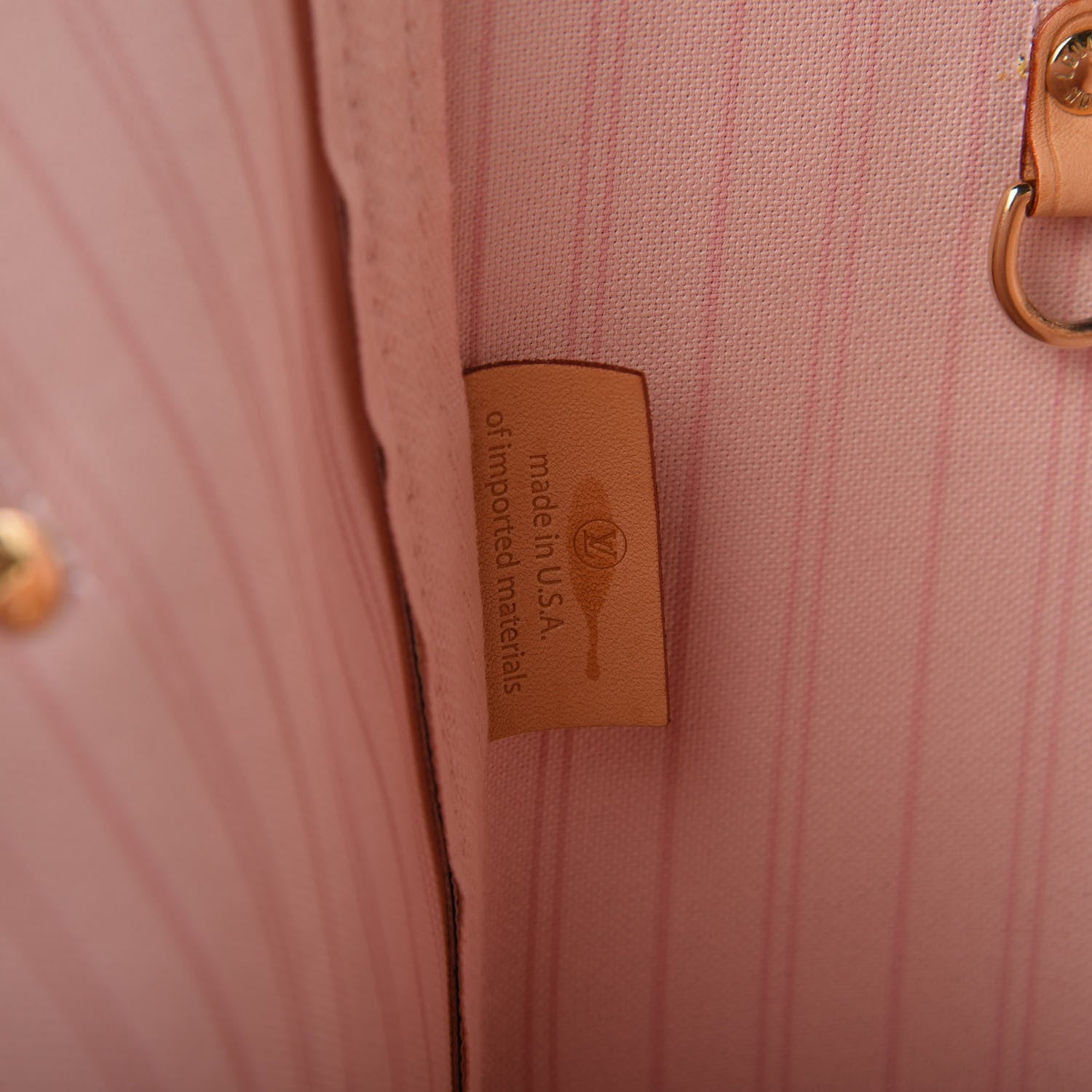 Louis Vuitton Damier Azur Neo Neverfull MM Rose Ballerine 10 of 11
