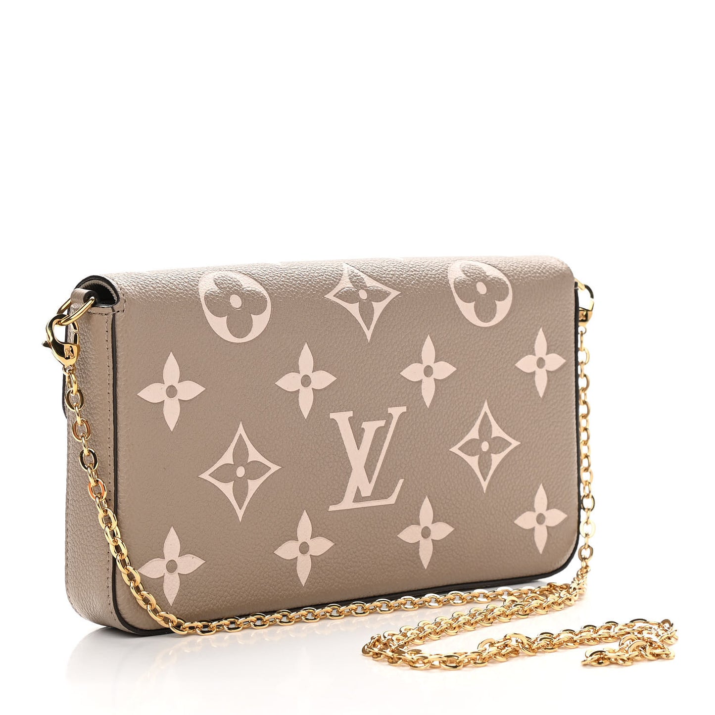 Empreinte Monogram Giant Felicie Pochette Tourterelle Creme
