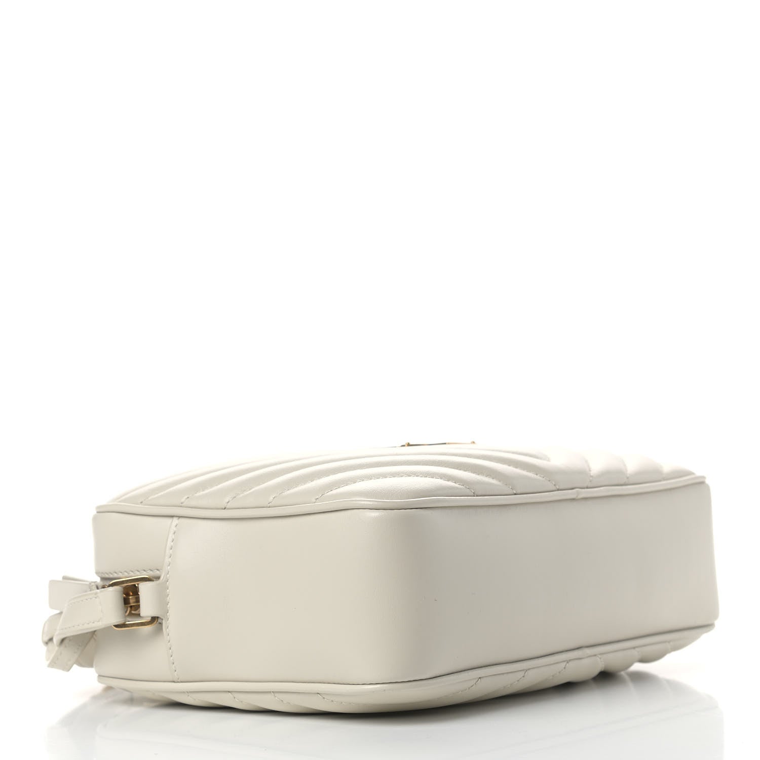 Saint Laurent Calfskin Matelasse Monogram Lou Camera Bag Crema Soft 4 of 11