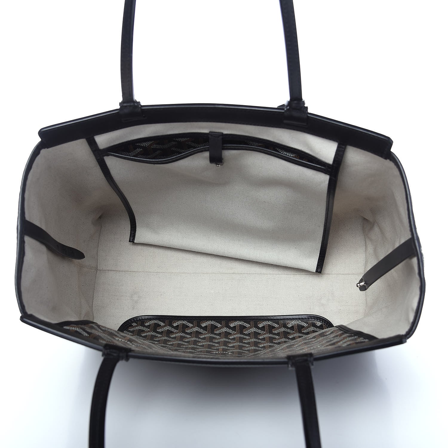 Goyard Calfskin Bellechasse PM Tote Black 4 of 10