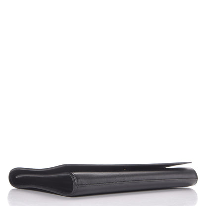Saint Laurent Calfskin Monogram Large Belle De Jour Clutch Black 4 of 10