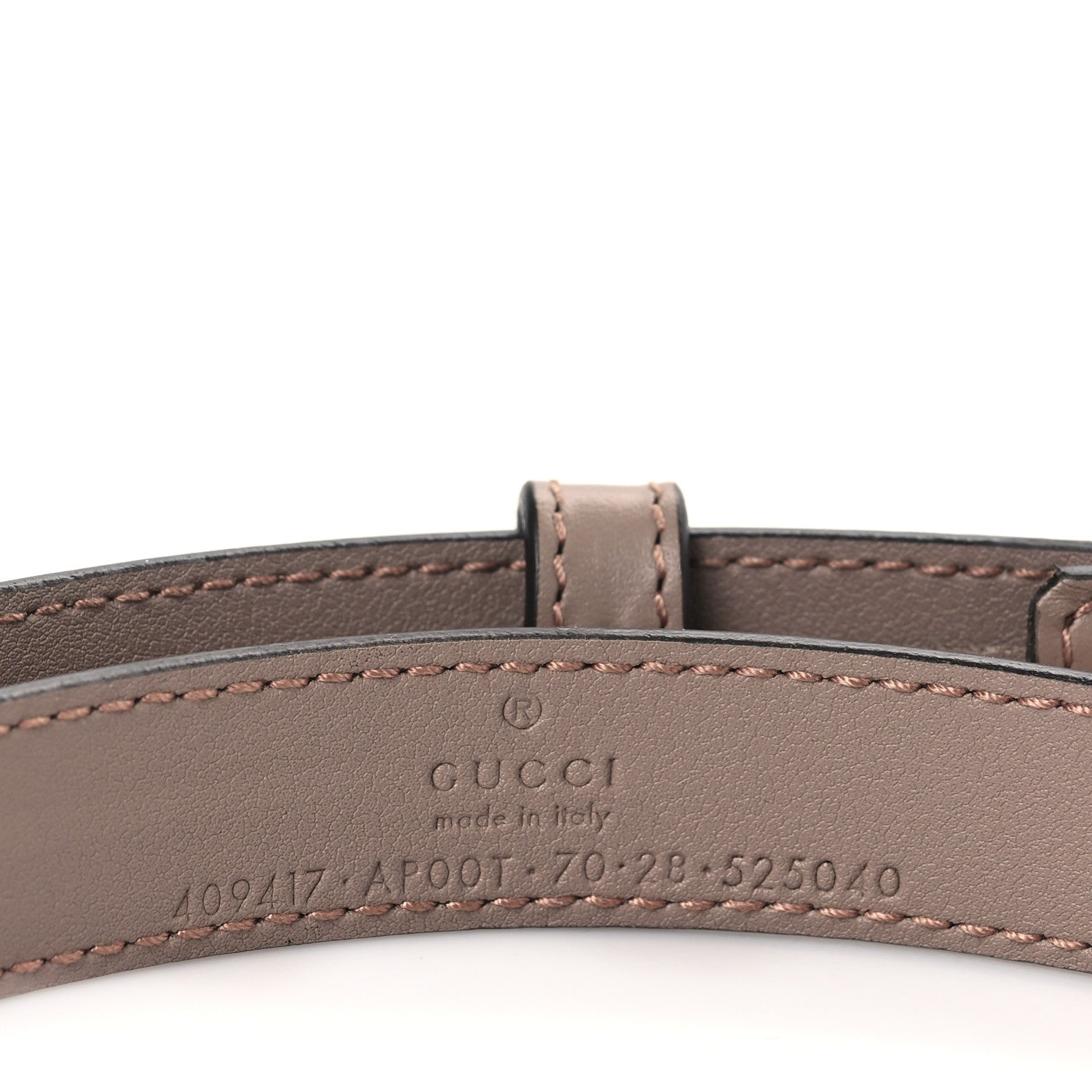 Gucci Calfskin Double G 20mm Belt 70 28 Porcelain Rose 4 of 5