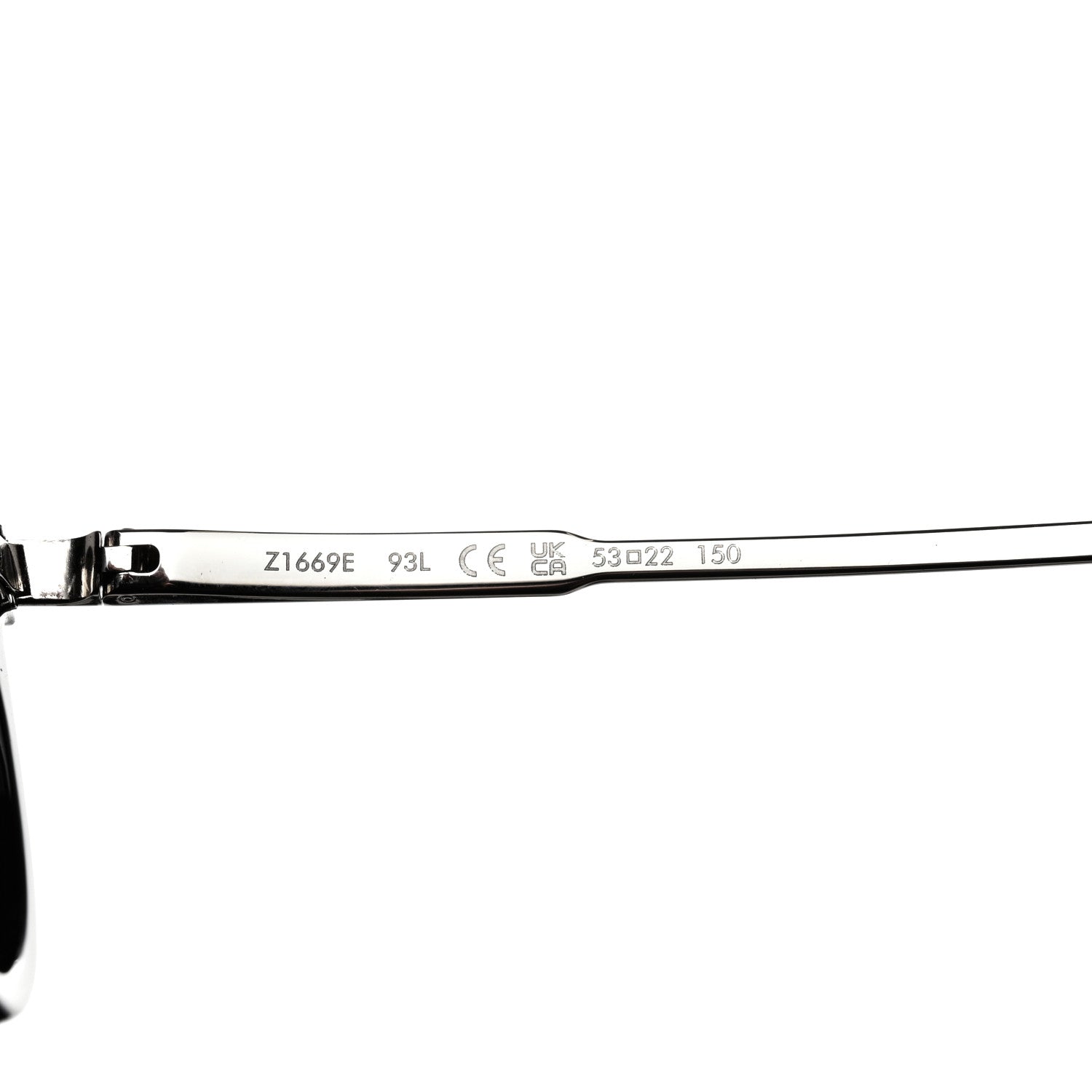 Louis Vuitton Monogram Acetate Rise Sunglasses Z1669E Black 7 of 9
