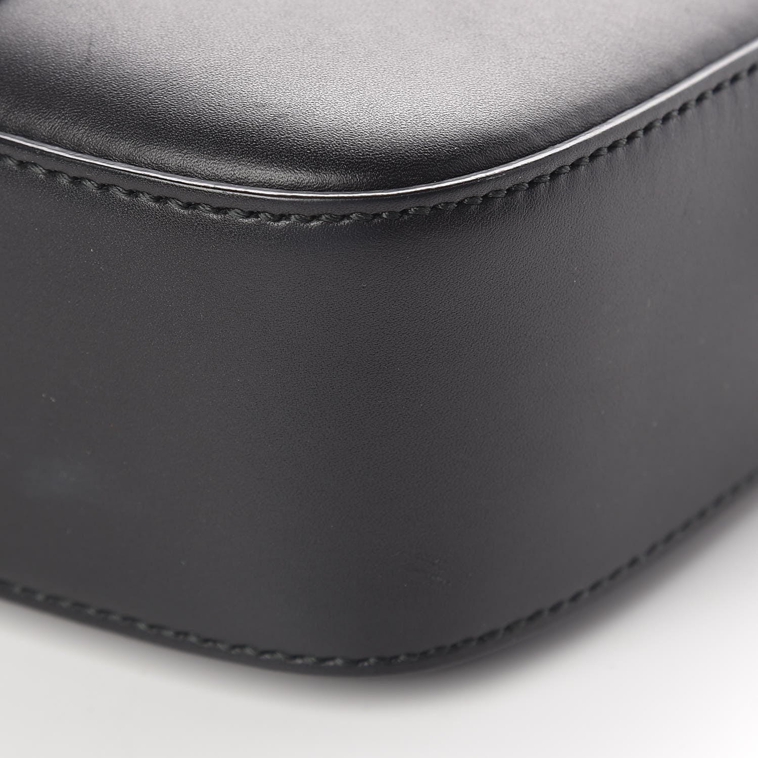 Gucci Calfskin Web Small Webby Bee Shoulder Bag Black 10 of 10
