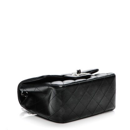 Chanel Lambskin Quilted Mini Square Flap Black 4 of 7