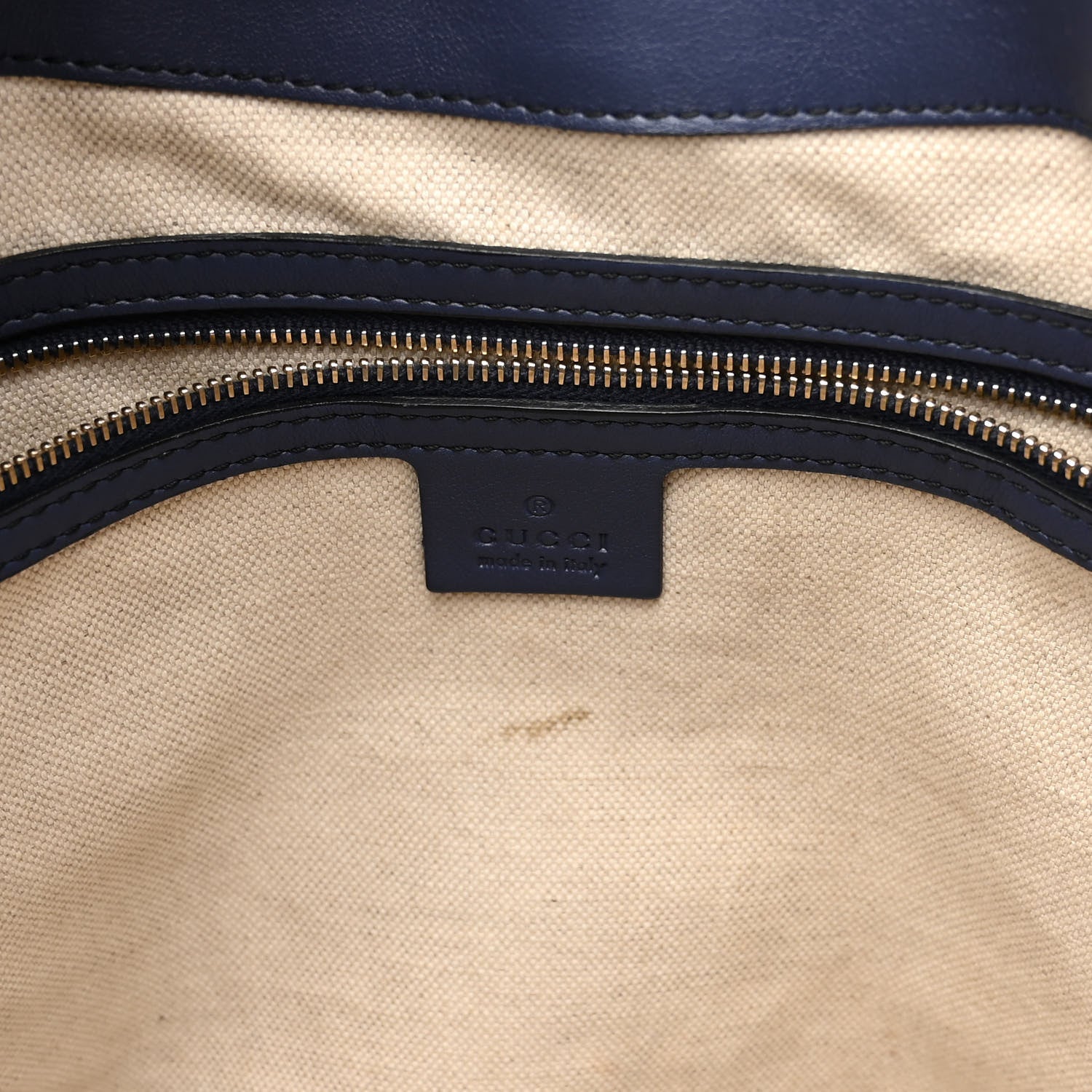 Gucci Guccissima Medium Emily Shoulder Bag Blue 6 of 14