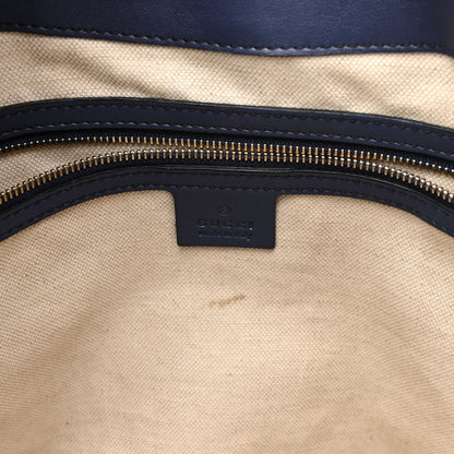 Gucci Guccissima Medium Emily Shoulder Bag Blue 6 of 14