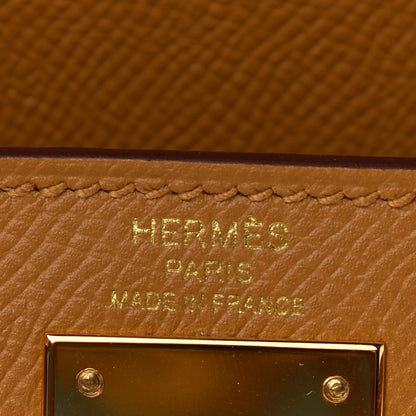 Hermes Epsom Kelly Sellier 28 Sesame 6 of 11