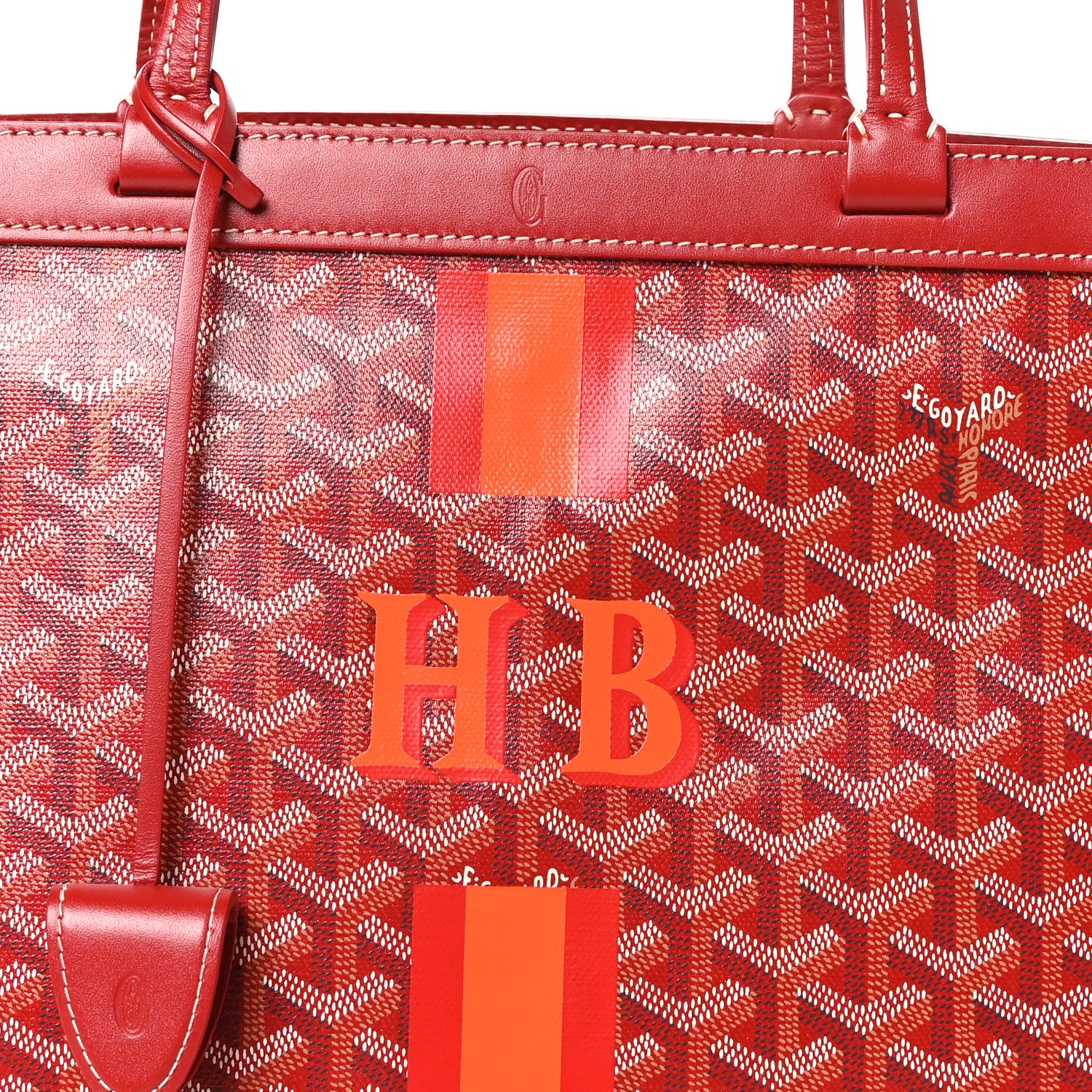 Goyard Goyardine Bellechasse PM Red 7 of 11