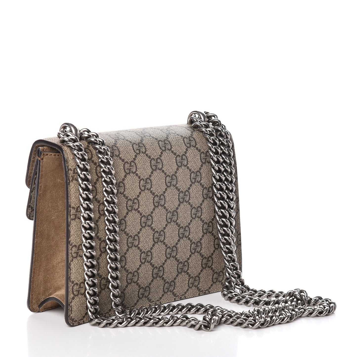 GG Supreme Monogram Mini Dionysus Shoulder Bag Taupe