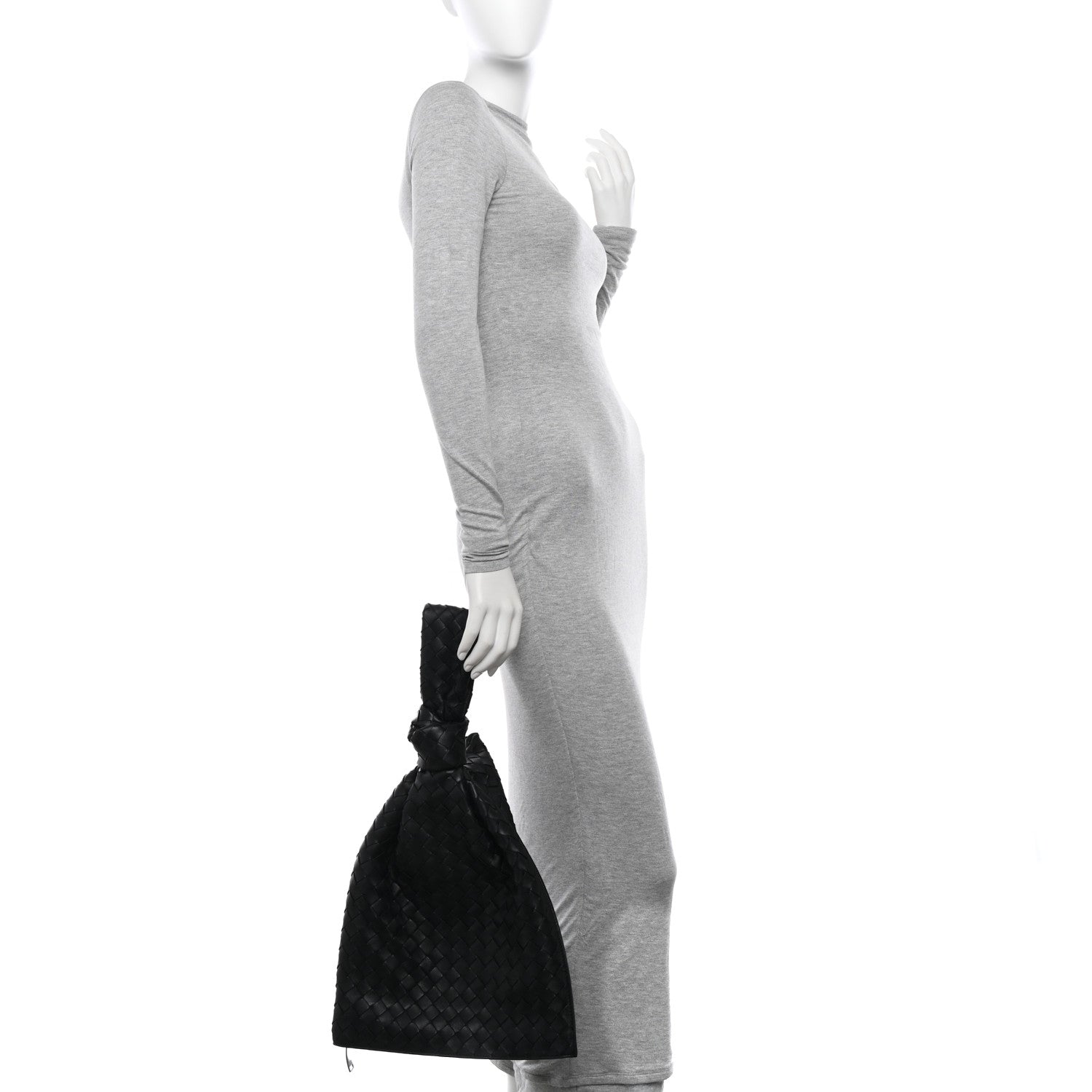 Bottega Veneta BOTTEGA VENETA Nappa Intrecciato BV Twist Black 2 of 10