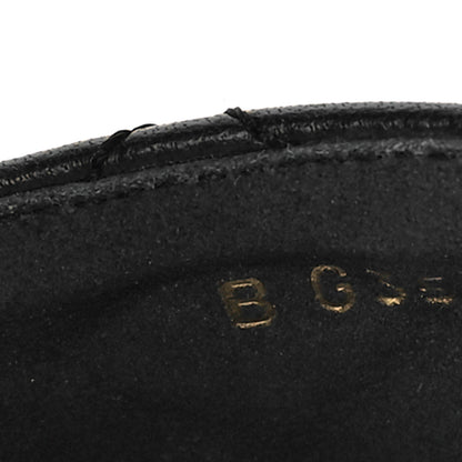 Chanel Lambskin Quilted CC Espadrille Slip On Sandals 35 Black 9 of 10