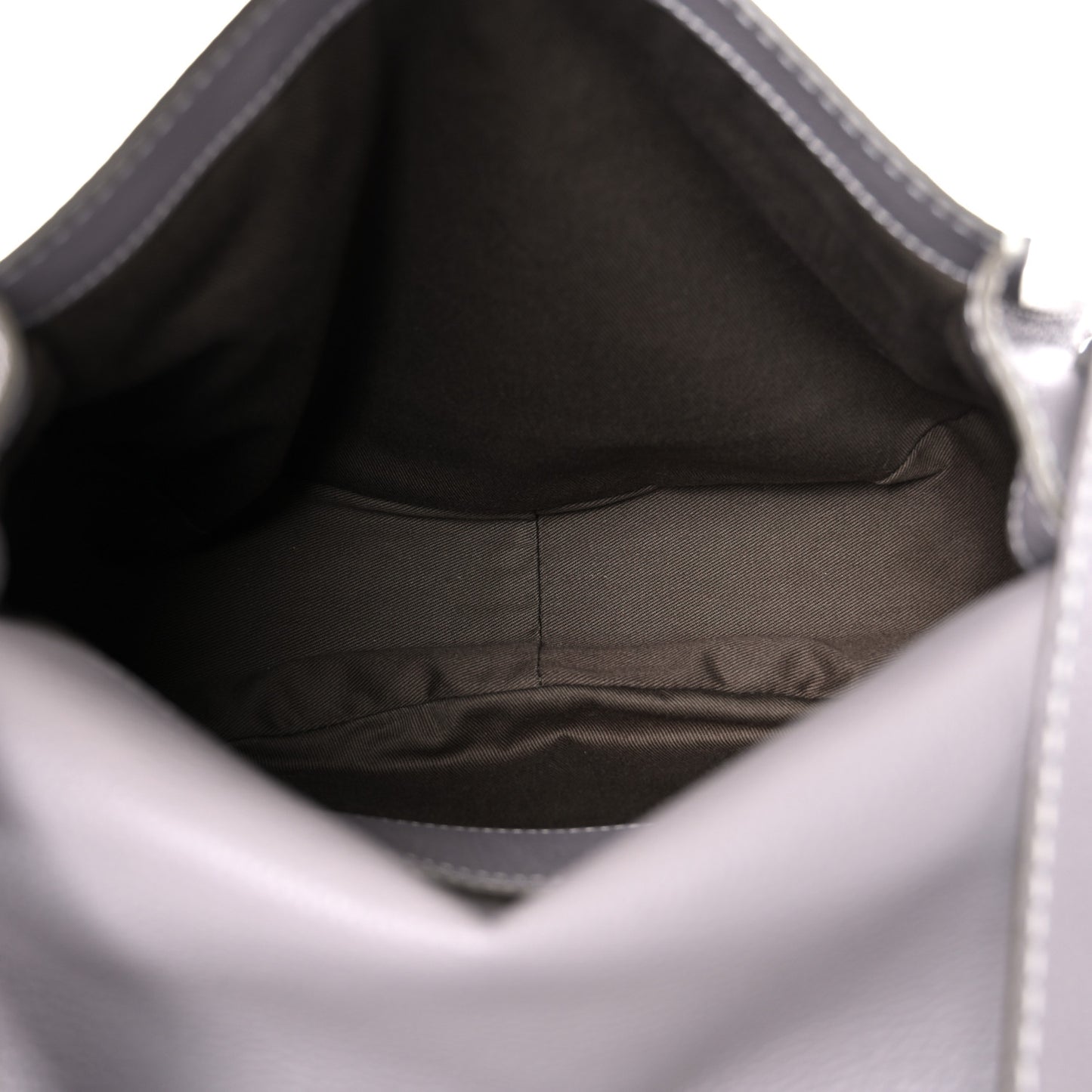 Calfskin Medium Marcie Round Crossbody Bag Cashmere Grey