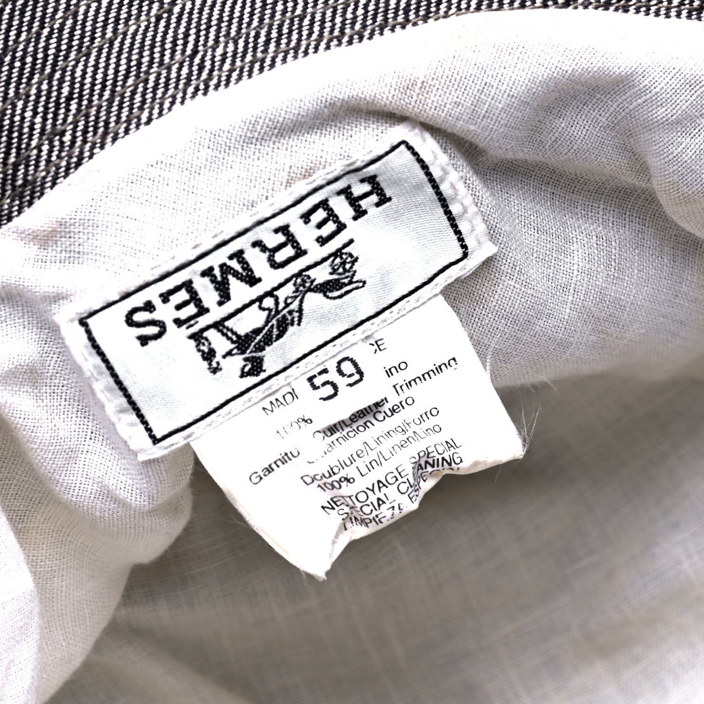 Linen Motsch Bucket Hat 59