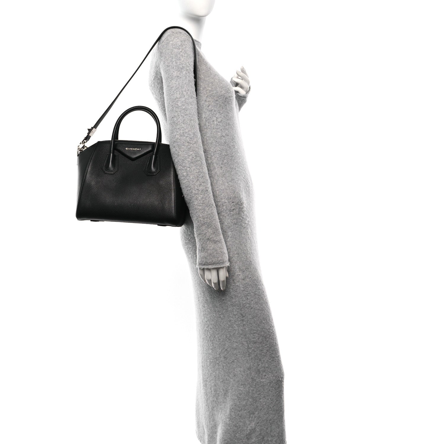 Givenchy Sugar Goatskin Small Antigona Black 2 of 10