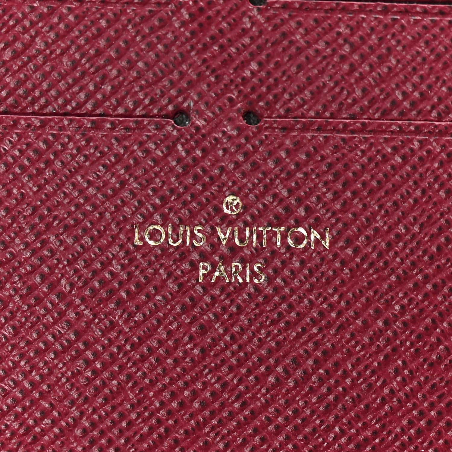 Louis Vuitton Calfskin Felicie Card Holder Insert Fuchsia 6 of 8