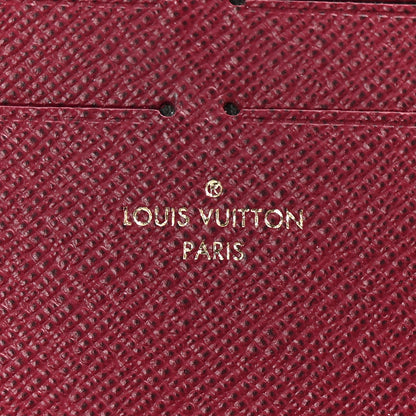 Louis Vuitton Calfskin Felicie Card Holder Insert Fuchsia 6 of 8
