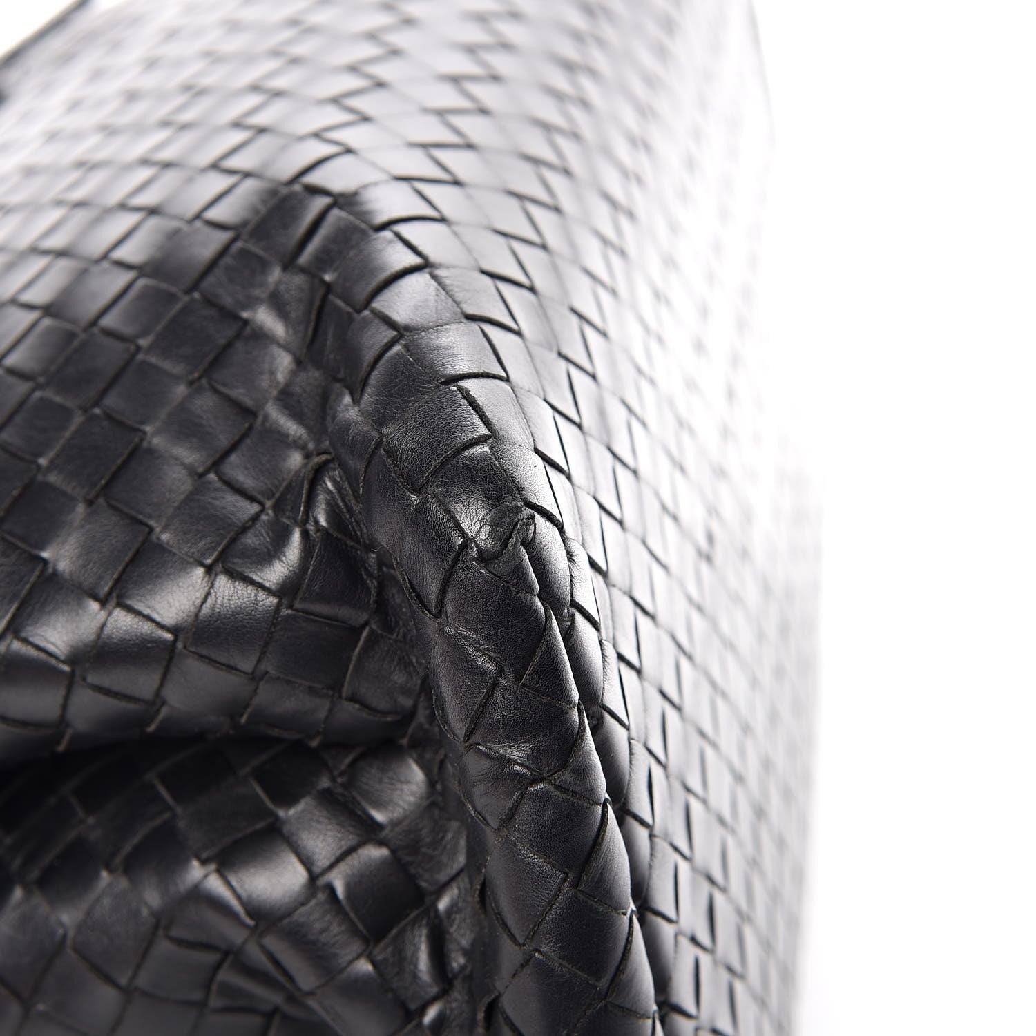 Bottega Veneta Light Calf Intrecciato Small Roma Black 12 of 19