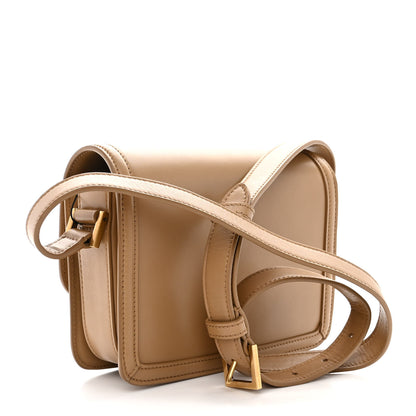 Saint Laurent Smooth Calfskin Small Solferino Satchel Natural Tan 3 of 10