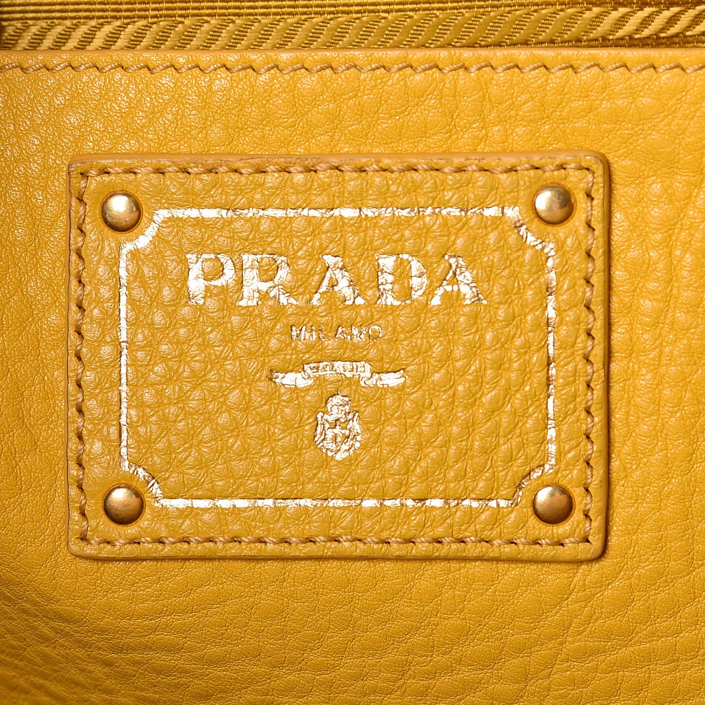 Vitello Daino Tote Mimosa